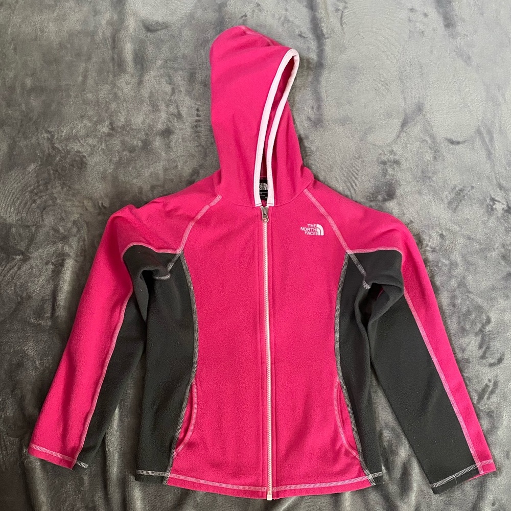 Amazing Condition North Face Lightweight Fleece Zip-up Hoodie